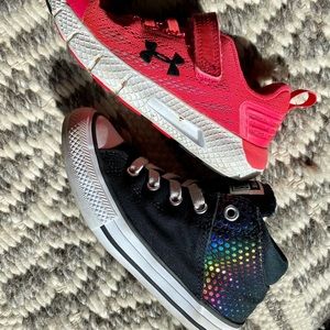 TWO pairs of girls size 12 shoes